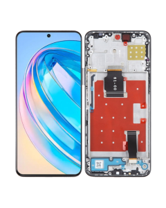 LCD za Honor X8a/ Honor 90 Lite + touch screen crni SA OKVIROM ORG - E3055