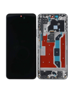 LCD za Huawei Nova 10 SE + touch screen crni WITH FRAME OLED FULL ORG (China) - E3796