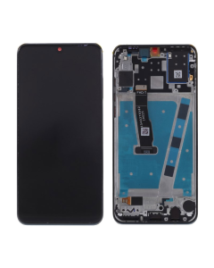 LCD za Huawei P30 Lite 48MP NEW EDITION + touch screen crni SA OKVIROM ORG - E473
