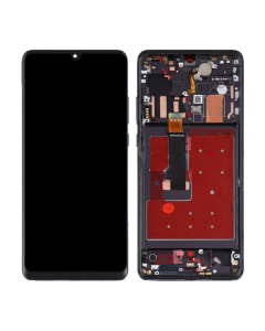LCD za Huawei P30 PRO + touch screen crni SA OKVIROM (OLED) - E580-1