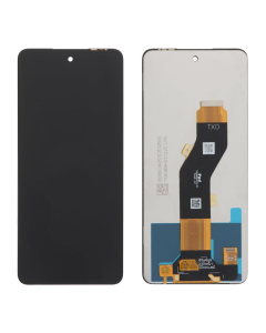 LCD za Infinix Hot 40i/Infinix SMART 8/Tecno Spark GO 2024 + touch screen crni FULL ORG (China) - E3767