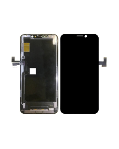 LCD za IPhone 11 PRO MAX + Touch Screen + Frame crni (OLED) GX - E358