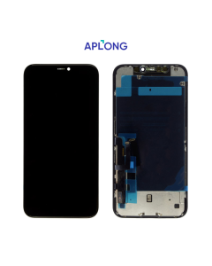 LCD za IPhone 11 + touch screen crni APLONG (FOG)(MOGUCE SKIDANJE CIPA)OEM KVALITET - E1668