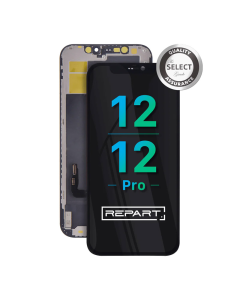 LCD za IPhone 12/ 12 Pro + touch screen crni (REPART SELECT) INCELL-FHD - E2000