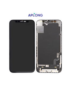 LCD za iPhone 12 Mini + touch screen crni APLONG (FOG)(MOGUCE SKIDANJE CIPA)OEM KVALITET - E1675