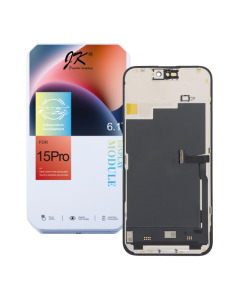 LCD za IPhone 15 Pro + touch screen crni JK (Incell - FHD) - E3574