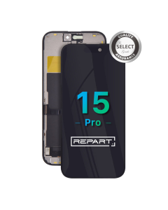 LCD za IPhone 15 Pro + touch screen crni (REPART SELECT) INCELL-FHD - E3271