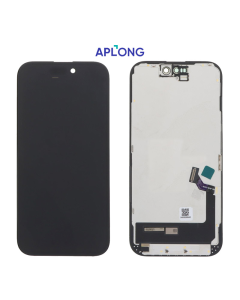 LCD za IPhone 15 + touch screen crni APLONG (Incell - FHD) - E3256
