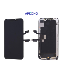 LCD za IPhone XS Max + touch screen crni APLONG (HARD OLED) - E817
