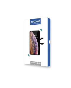LCD za iPhone X + touch screen crni APLONG (SOFT OLED) - E383