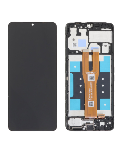 LCD za Samsung A06/ A065 + Touch Screen crni WITH FRAME F-ORG SP - E3576