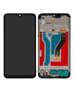 LCD za Samsung A10S/ A107F + Touch Screen crni WITH FRAME F-ORG SP - E3339