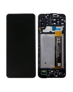 LCD za Samsung A13 4G/ A135F/ A137F + Touch Screen crni WITH FRAME F-ORG SP(GH82-28508A/GH82-29228A) - E1525