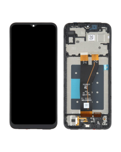 LCD za Samsung A14 5G/ A146B + Touch Screen crni WITH FRAME F-ORG SP - E2766