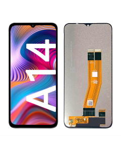 LCD za Samsung A14 4G/ A145P/A145R + Touch Screen crni Full Org (China) - E2079