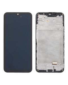 LCD za Samsung A15 4G/ A155F/ A15 5G/ A156B + Touch Screen WITH FRAME crni OLED FULL ORG (China) - Ori size - E3178