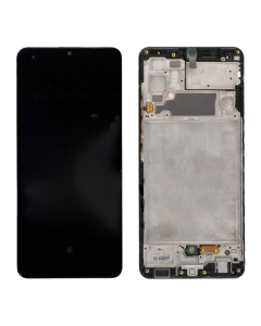 LCD za Samsung A32 4G/ A325F + Touch Screen WITH FRAME crni F-ORG SP - E3192