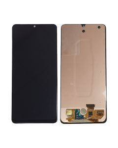 LCD za Samsung A32 4G/ A325F + Touch Screen crni WITH FRAME (OLED) - E914