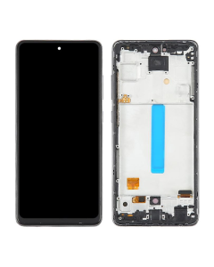 LCD za Samsung A52S/ A528F/ A52/ A525F/ A526B + Touch Screen (OLED) SA OKVIROM Beli (regular size) FULL ORG (China) - E2451