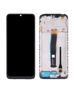 LCD za Xiaomi Redmi 10C + touch screen crni WITH FRAME FULL ORG (CHINA) - E2426