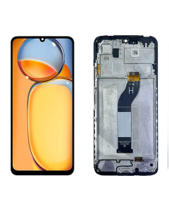 LCD za Xiaomi Redmi 13C 5G ASIA MODEL+ touch screen crni/ WITH FRAME FULL ORG (CHINA) - E2832