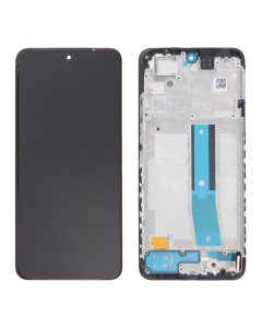 LCD za Xiaomi Redmi Note 11 4G + touch screen crni WITH FRAME TFT - E3567