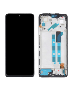 LCD za Xiaomi Redmi Note 11 Pro 5G + touch screen crni WITH FRAME TFT - E2847