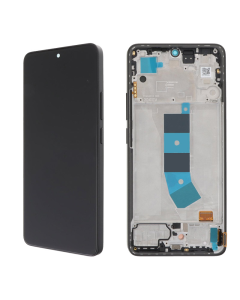 LCD za Xiaomi Redmi Note 13 4G + touch screen SA OKVIROM crni OLED FULL ORG (China) - E3182