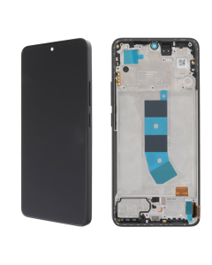 LCD za Xiaomi Redmi Note 13 4G + touch screen SA OKVIROM crni TFT - E3324