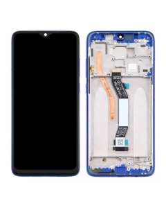 LCD za Xiaomi Redmi Note 8 PRO + touch screen plavi SA OKVIROM FULL ORG (CHINA) - E2691