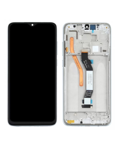 LCD za Xiaomi Redmi Note 8 PRO + touch screen Silver SA OKVIROM - E2462