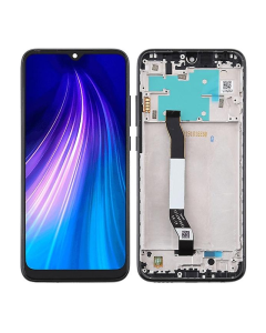 LCD za Xiaomi Redmi Note 8T + touch screen crni WITH FRAME ORG - E1233