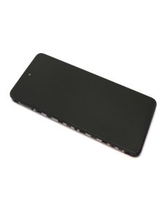 LCD za Motorola Moto G04 + touchscreen + frame black ORG