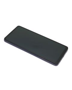 LCD za Samsung A725F Galaxy A72 4G + touchscreen + frame Black OLED