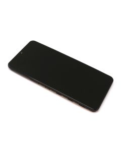 LCD za Samsung A326B Galaxy A32 5G + touchscreen + frame black ORG
