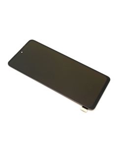 LCD za Xiaomi Redmi Note 14 4G + touchscreen black stand cover glass