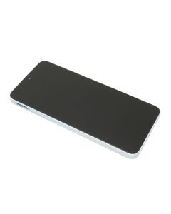 LCD za Honor 90 Lite + touchscreen + frame silver ORG High brightness