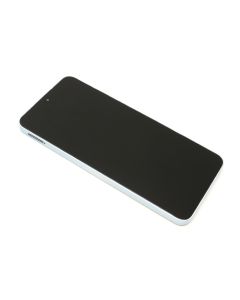 LCD za Honor X8a + touchscreen + frame silver ORG High brightness