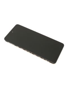 LCD za Motorola Moto E14 + touchscreen + frame black ORG