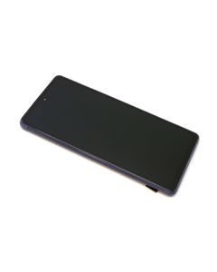 LCD za Samsung G780F Galaxy S20 FE 2020 + touchscreen + frame cloud navy OLED