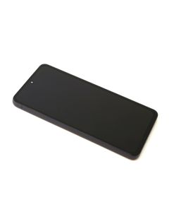 LCD za Samsung G990B Galaxy S21 FE + touchscreen + frame graphite OLED