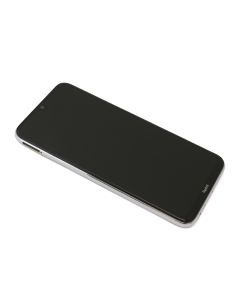 LCD za Xiaomi Redmi Note 8/Redmi Note 8 2021 + touchscreen + frame white Full ORG EU (5600040C3J00)