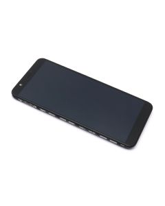 LCD za Huawei P Smart + touchscreen + frame black APLONG Original Material