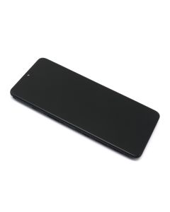 LCD za Samsung A125F/A127F Galaxy A12/A12 Nacho + touchscreen + frame black APLONG Original Material