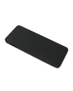 LCD za Samsung A226B Galaxy A22 5G + touchscreen + frame black APLONG Original Material