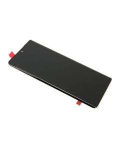 LCD za Motorola Moto G85/Edge 50 Fusion 5G + touchscreen black OLED ORG