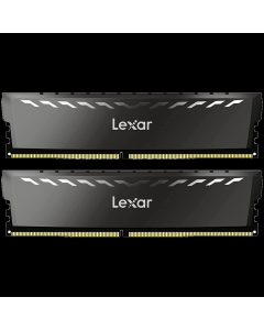 LEXAR 2x16GB THOR DDR4 3600 UDIMM XMP Memory with white heatsink. Dual pack