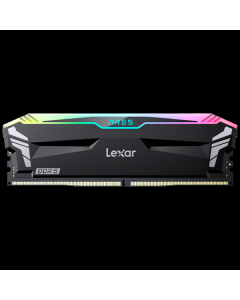 LEXAR 32GB Kit (2x16GB) Ares DDR5 6000 CL32 1.35V heatsink, Non-RGB lighting, Dual pack, Black Color