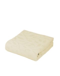 DEKOR DOM Frotirski prekrivač 200x210cm Leaf, ivory - 024427