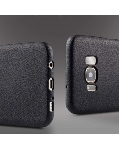 Maska za Xiaomi A2 Lite/ Redmi 6 pro crna Leather Look - 025411